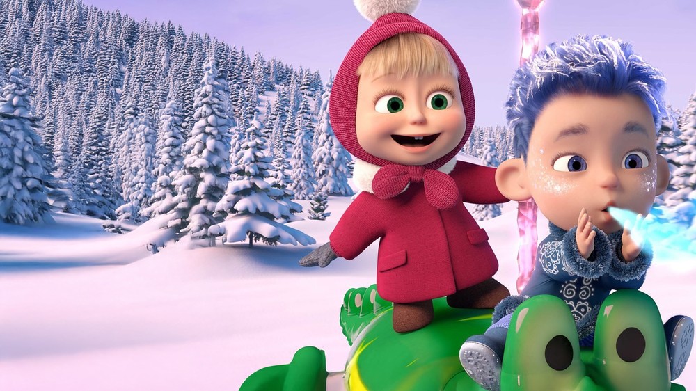 Máša a medveď: Príbeh o dvanástich mesiačikoch