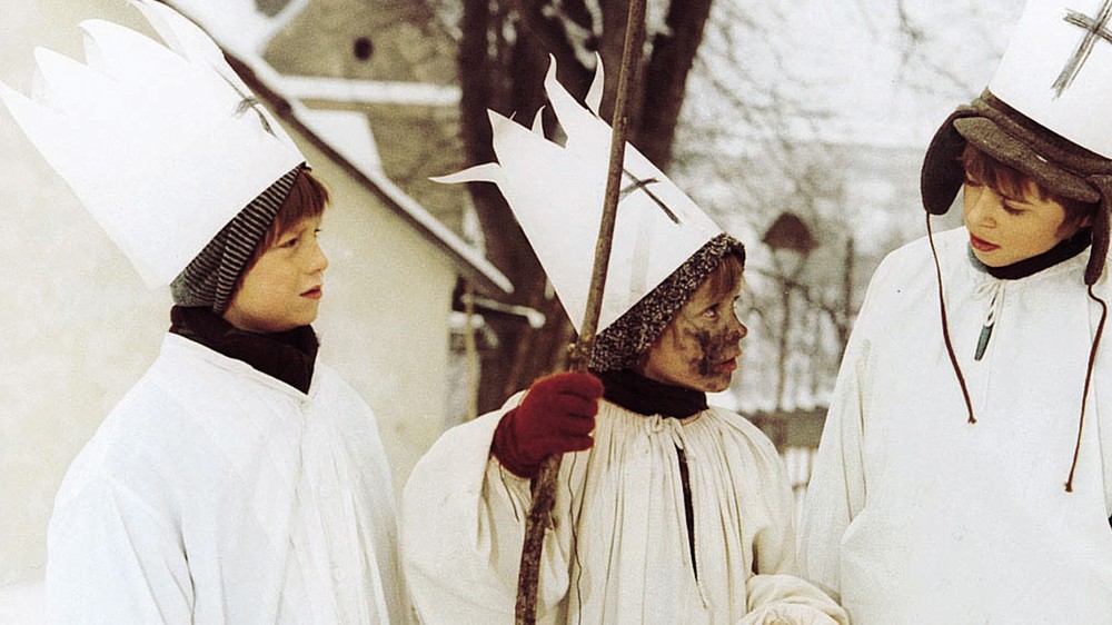 Krakonoš a lyžníci