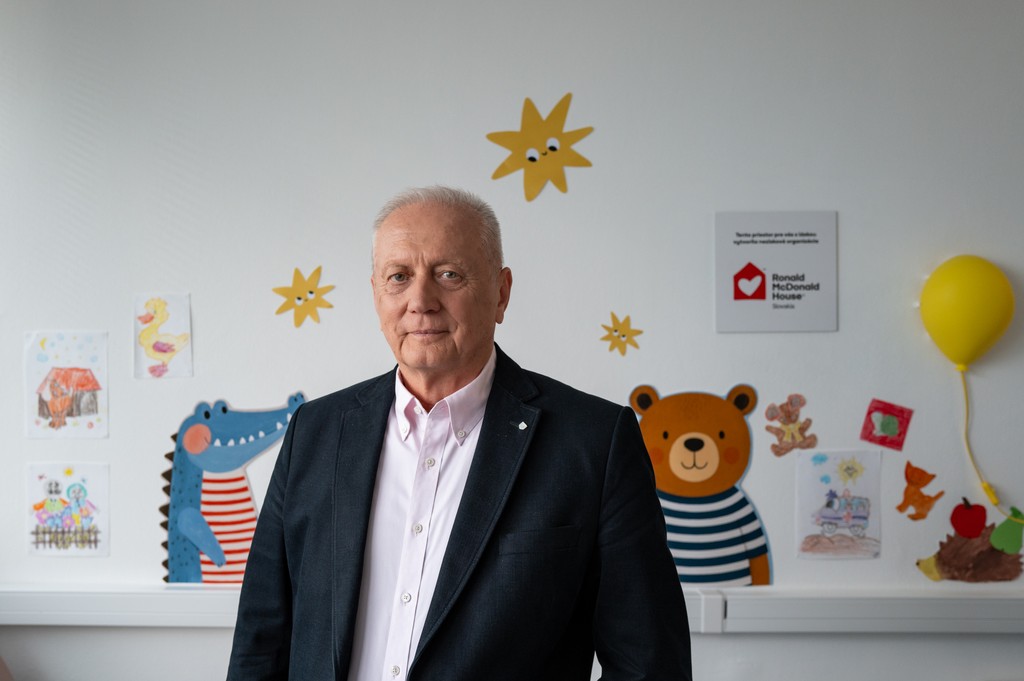 Robert Vetrák, člen správnej rady Ronald McDonald House Slovakia