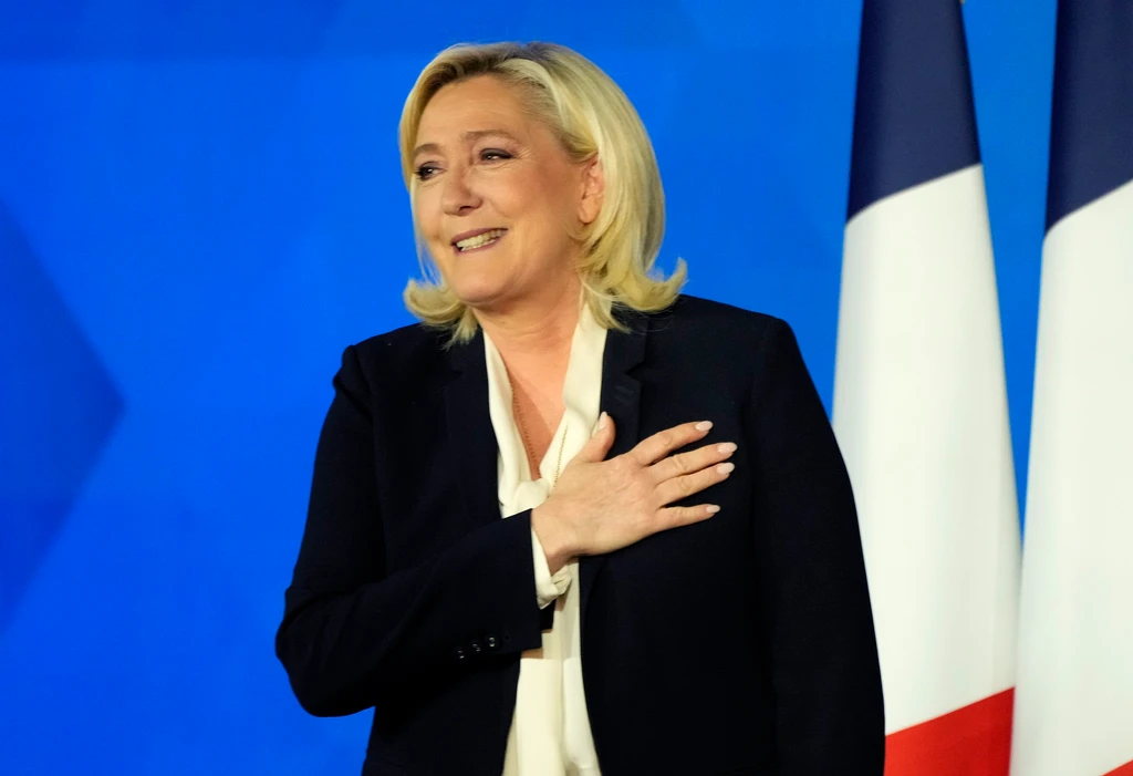 Marine Le Penová po prvých výsledkoch volieb
