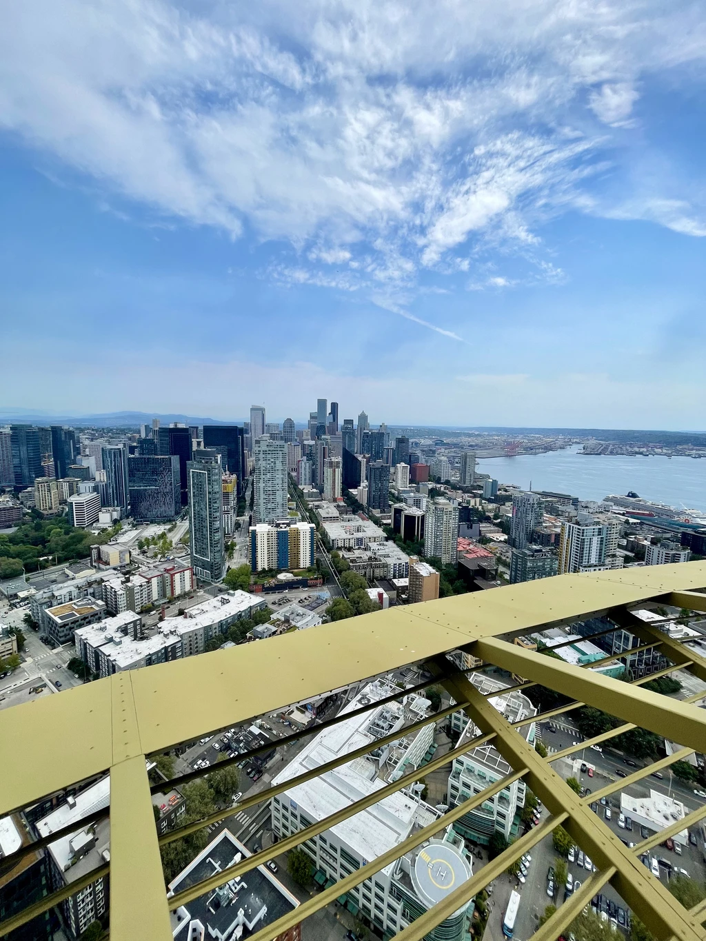 Výhľad na Seattle