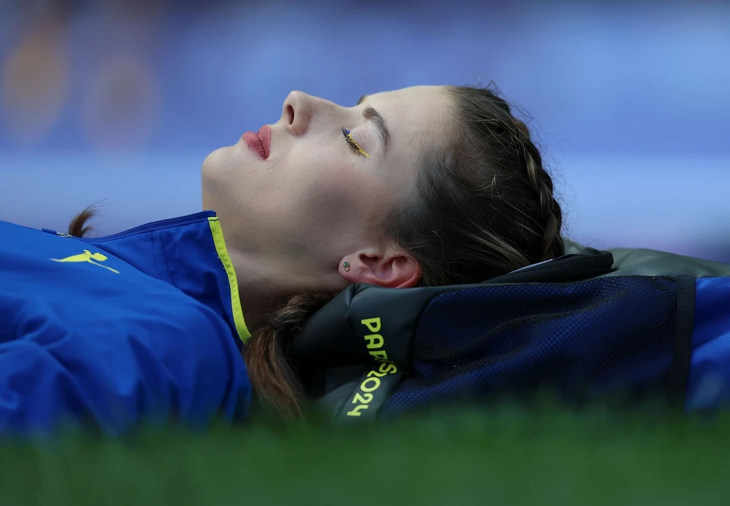 Snímka ukrajinskej skokanky do výšky Yaroslavy Mahuchikh obletela celý svet. 