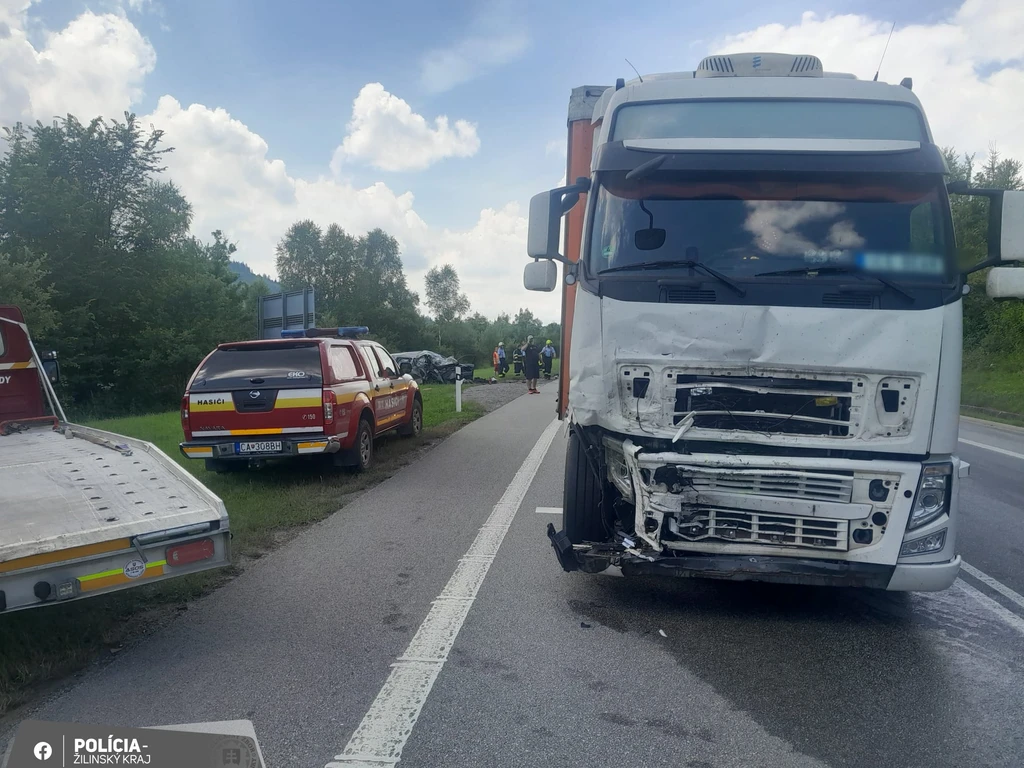 Vážna nehoda v okrese Čadca.