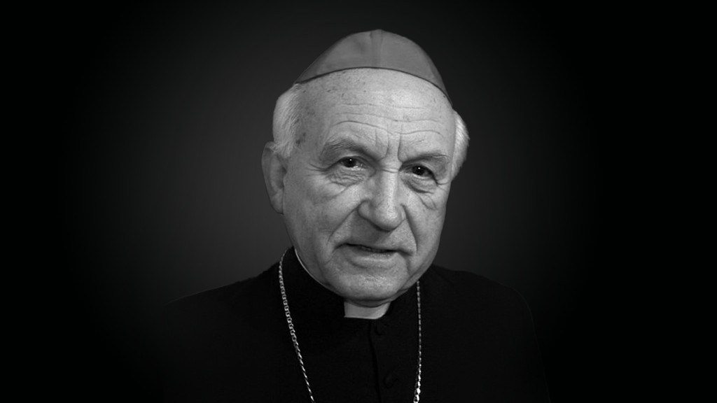 Na snímke zosnulý emeritný košický arcibiskup Alojz Tkáč (†89).