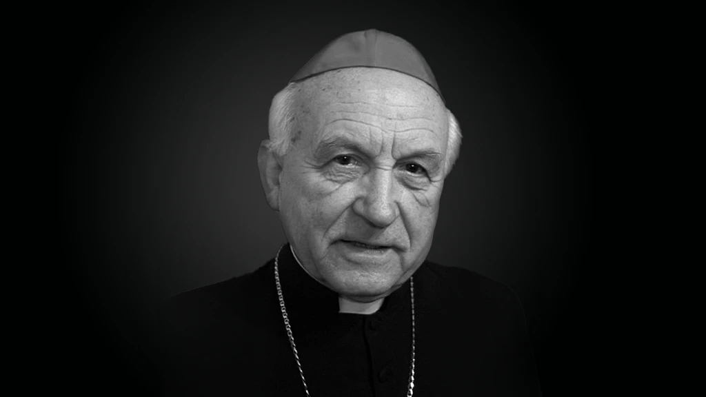 Na snímke zosnulý emeritný košický arcibiskup Alojz Tkáč (†89).