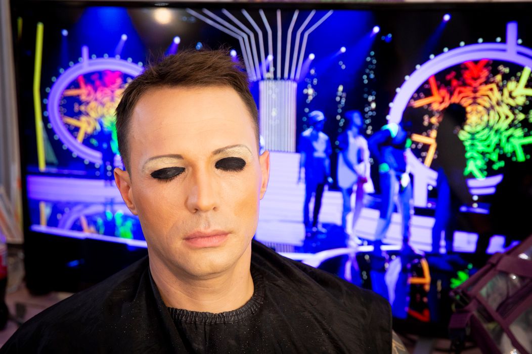 Pyco ako Nina Hagen.