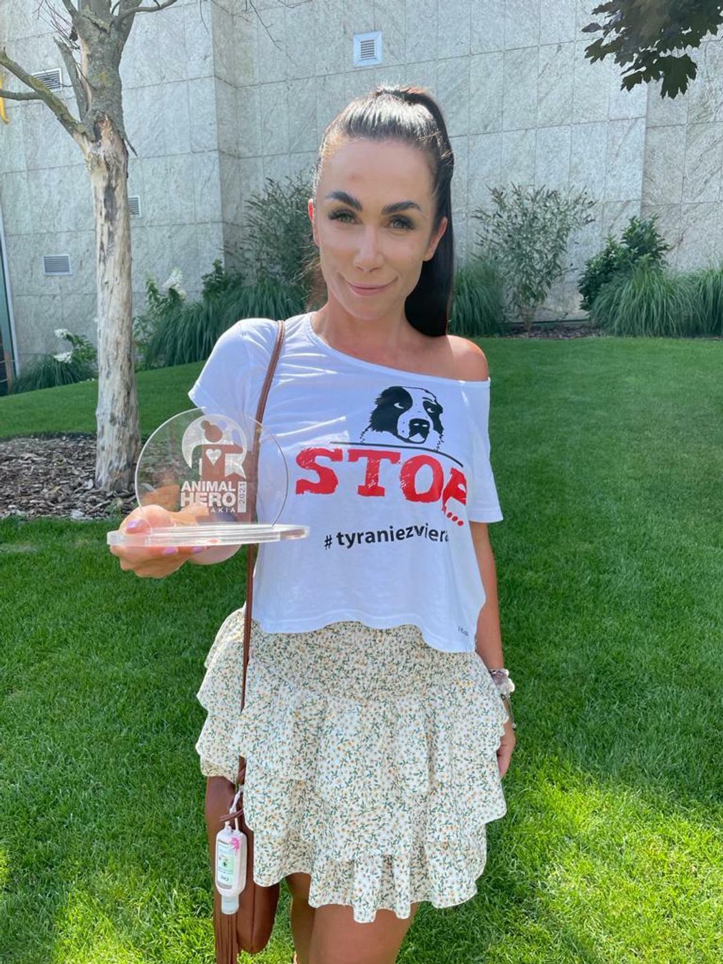 Kristína Kövešová si prevzala ocenenie Anamal Hero Slovakia