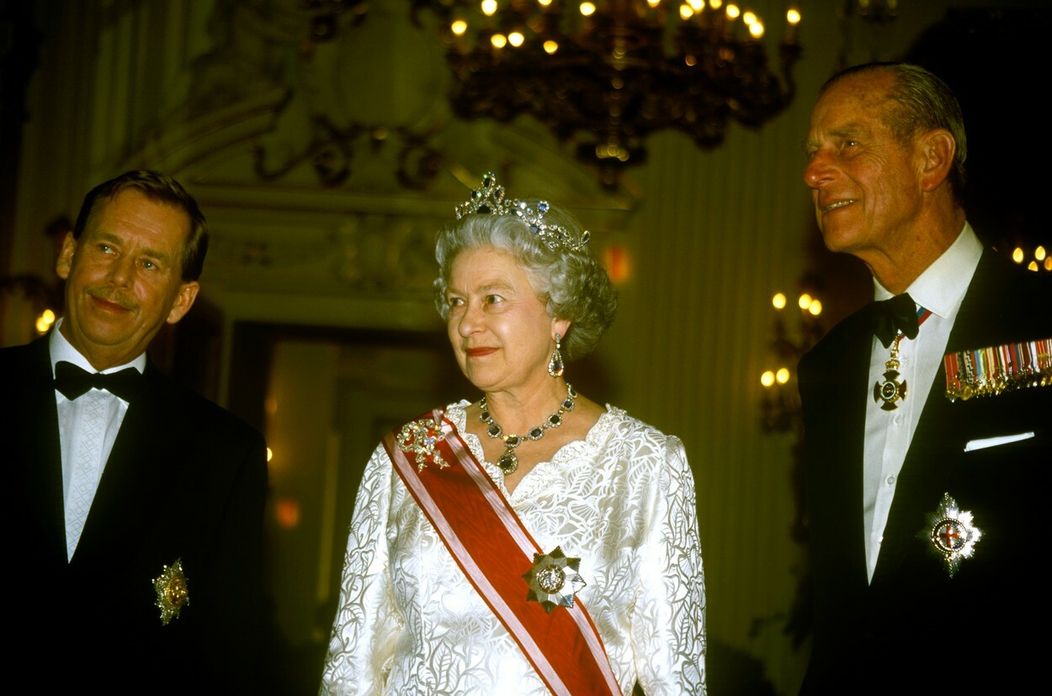Kráľovná Alžbeta II. a princ Philip