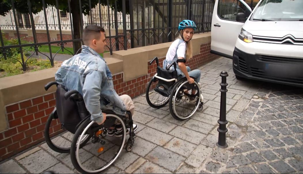 S Denisom Kučerom sme si skúsili, aké je to byť na vozíku