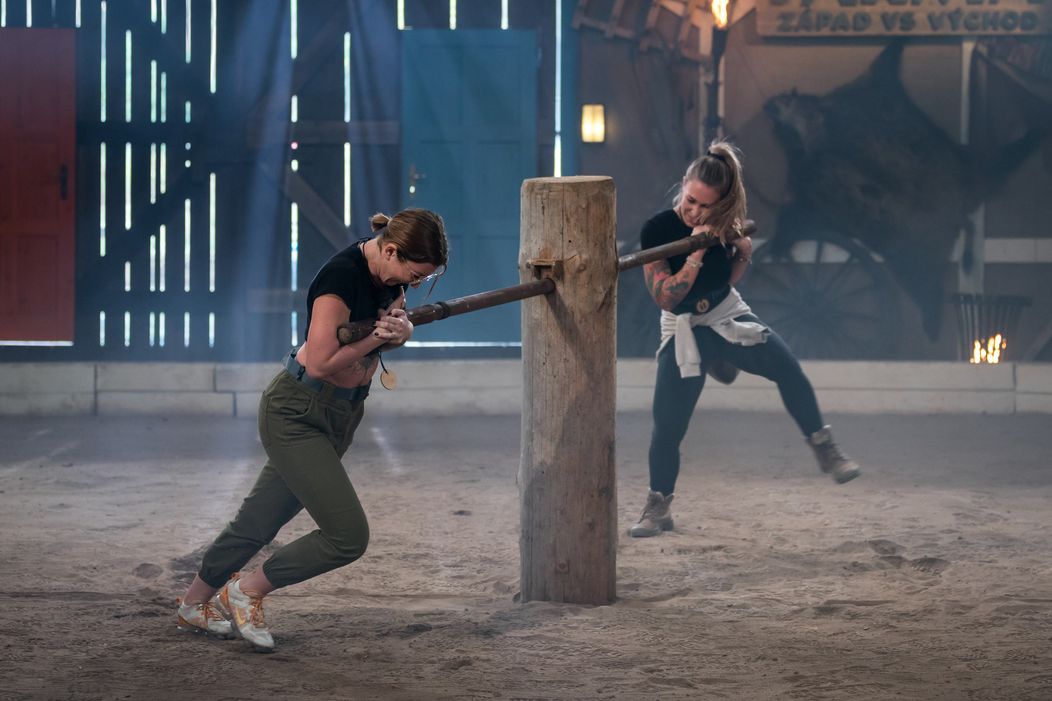 Na prekážkovej dráhe to bolo vyrovnané, Kika však bola o trochu rýchlejšia