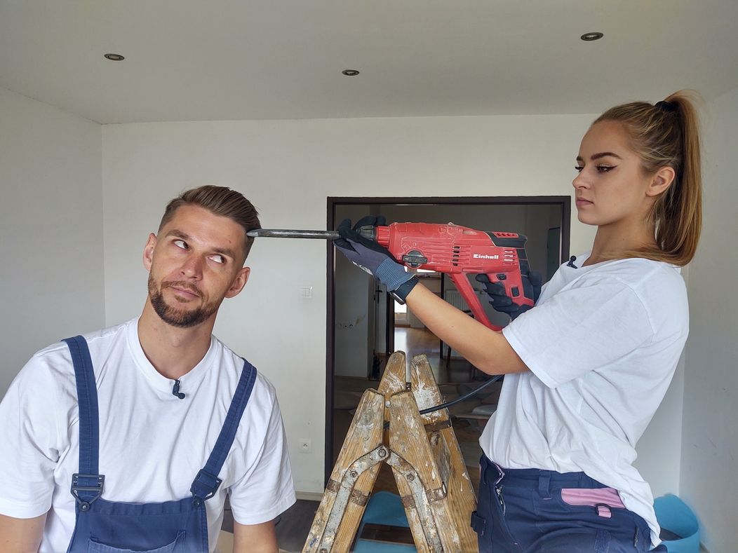 Lukáš so Xéniou sa pustili do rekonštrukcie spoločného bytu