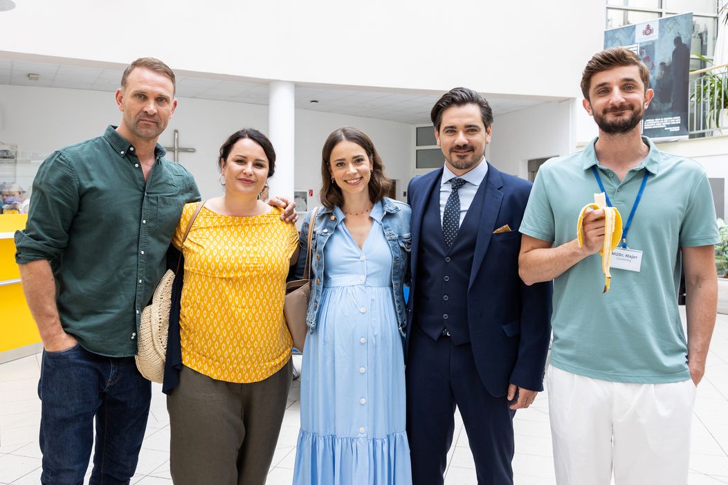 Tomáš Maštalír, Petra Polnišová, Gabika Marcinková, Vojta Kotek, Michal Režný