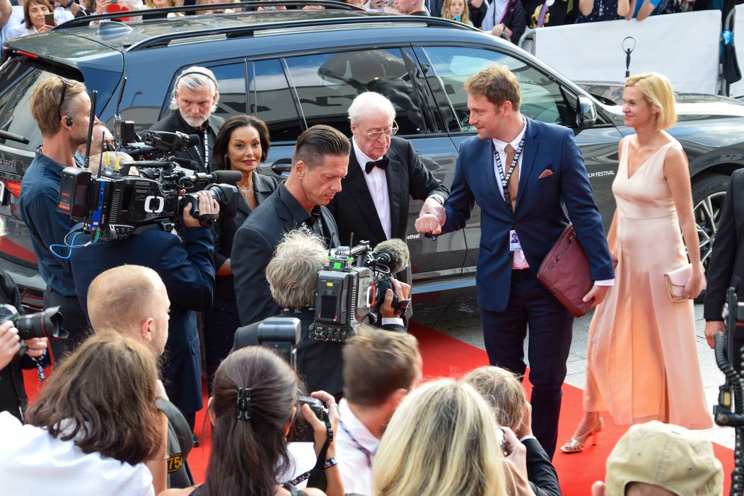 Sir Michael Caine na 55. ročníku MFF KV