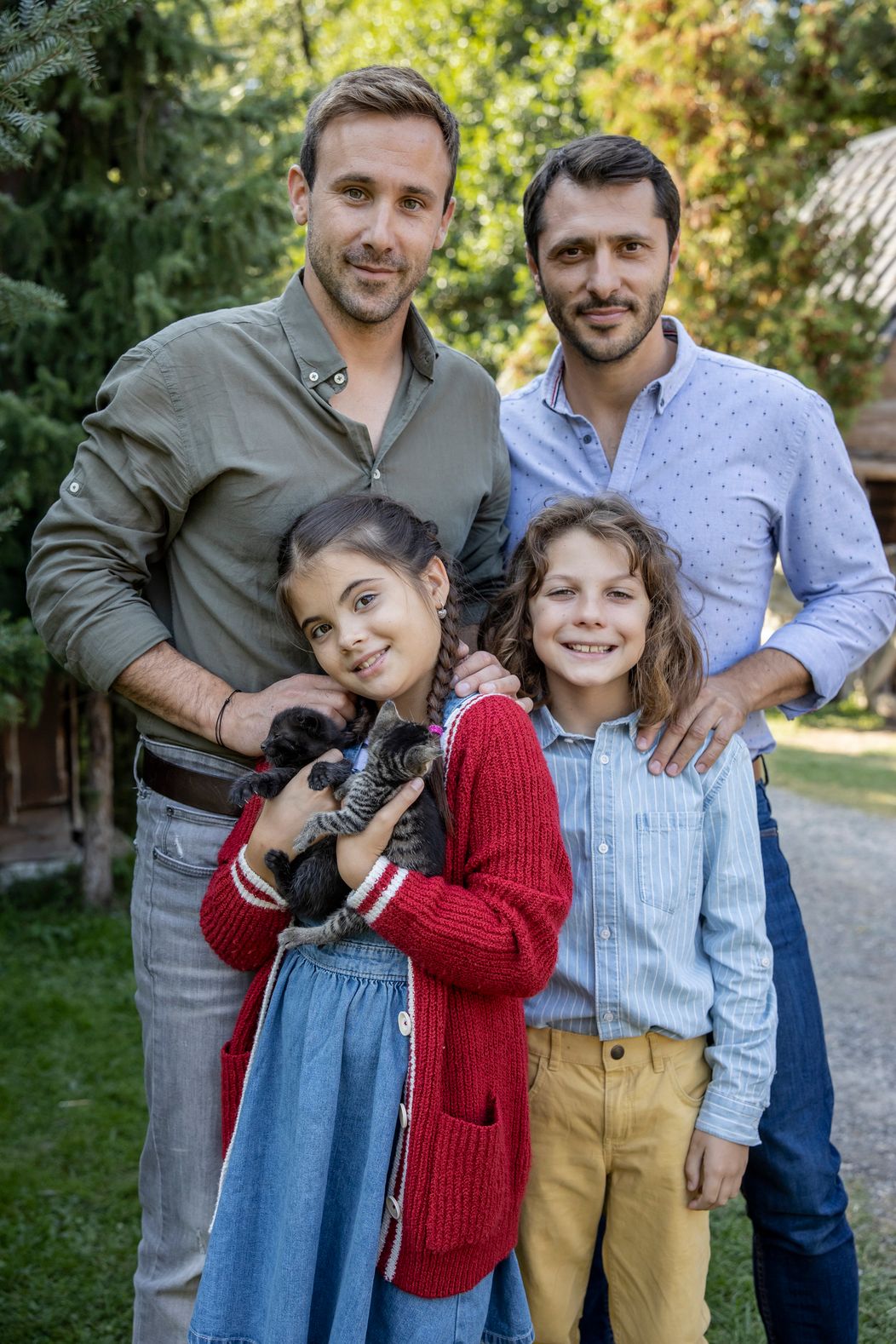 Julka, Tomáš, Max a Alex na farme