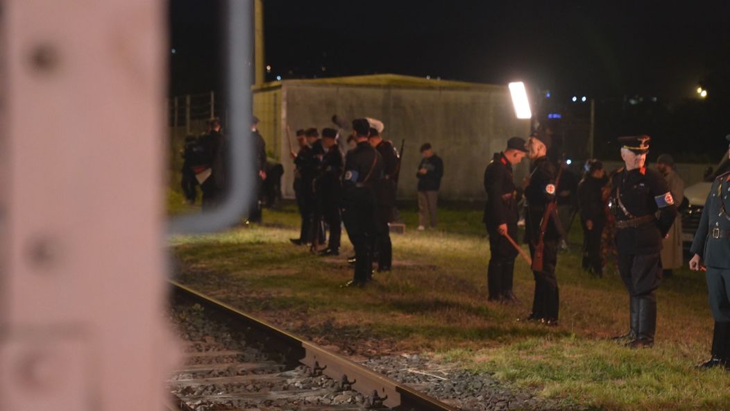 Zákulisie natáčania transportu Židov