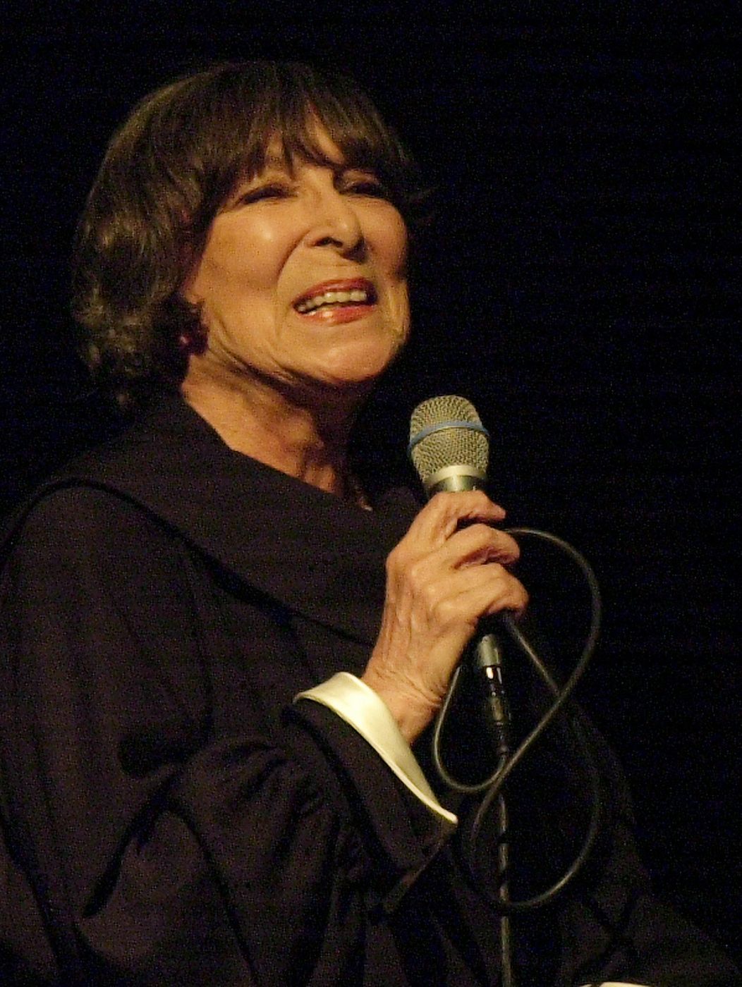 Hana Hegerová zožala nekonečný potlesk zožala počas svojho bratislavského koncertu v 4. apríla 2004