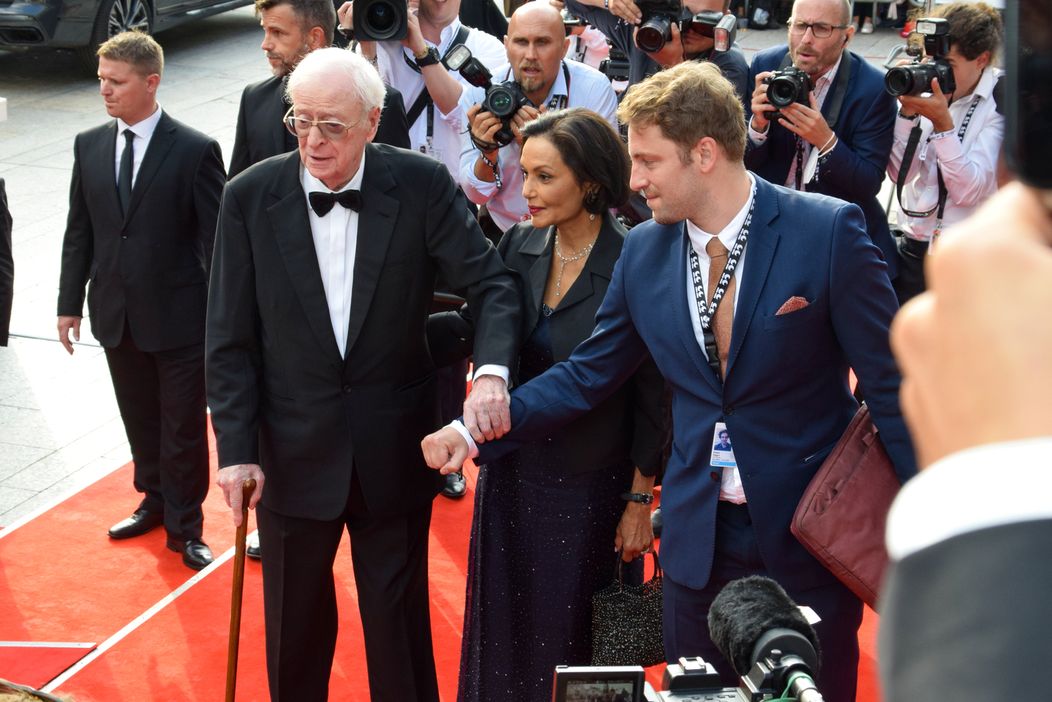Sir Michael Caine na 55. ročníku MFF KV