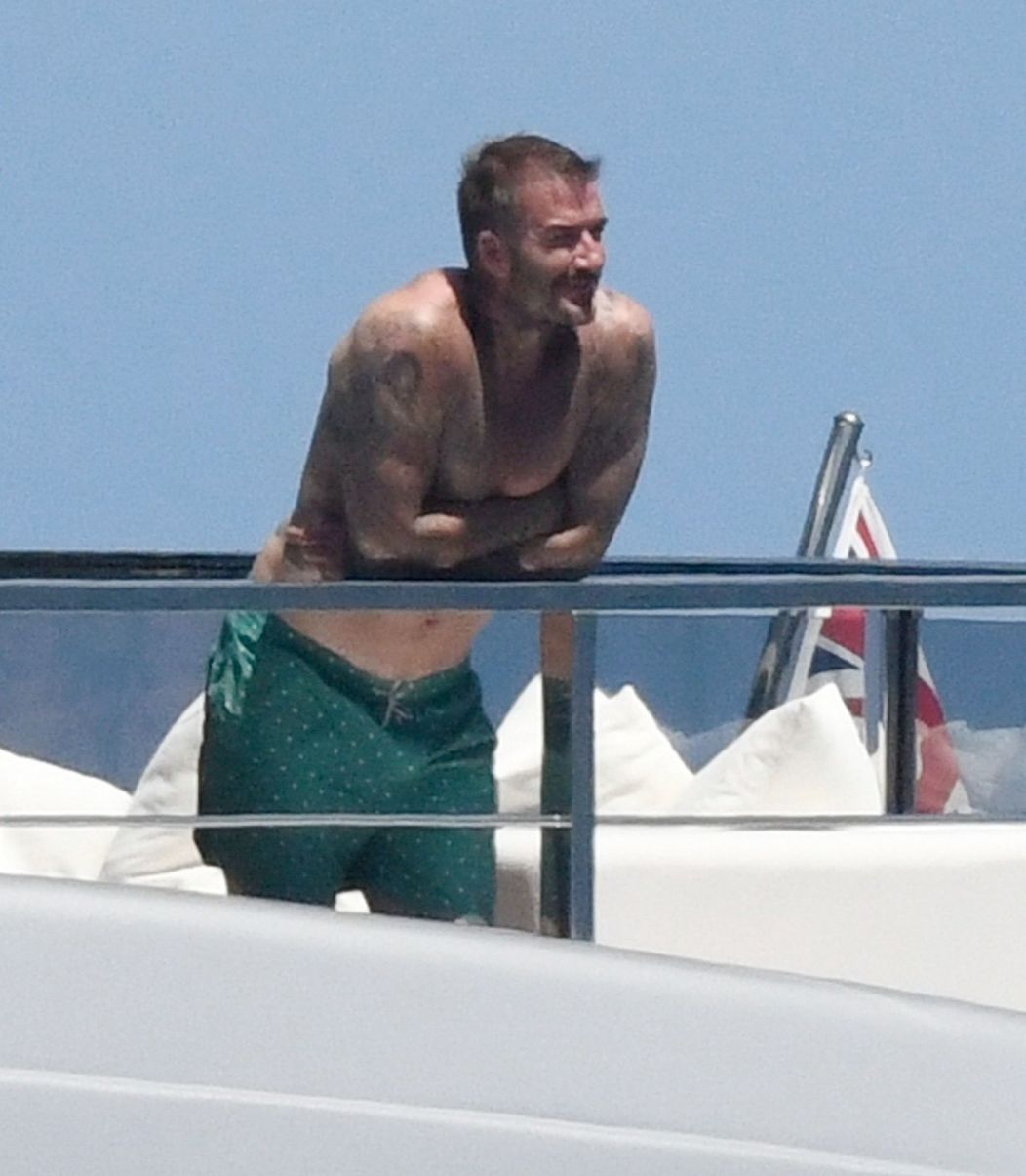 Beckhamovci oddychovali na jachte