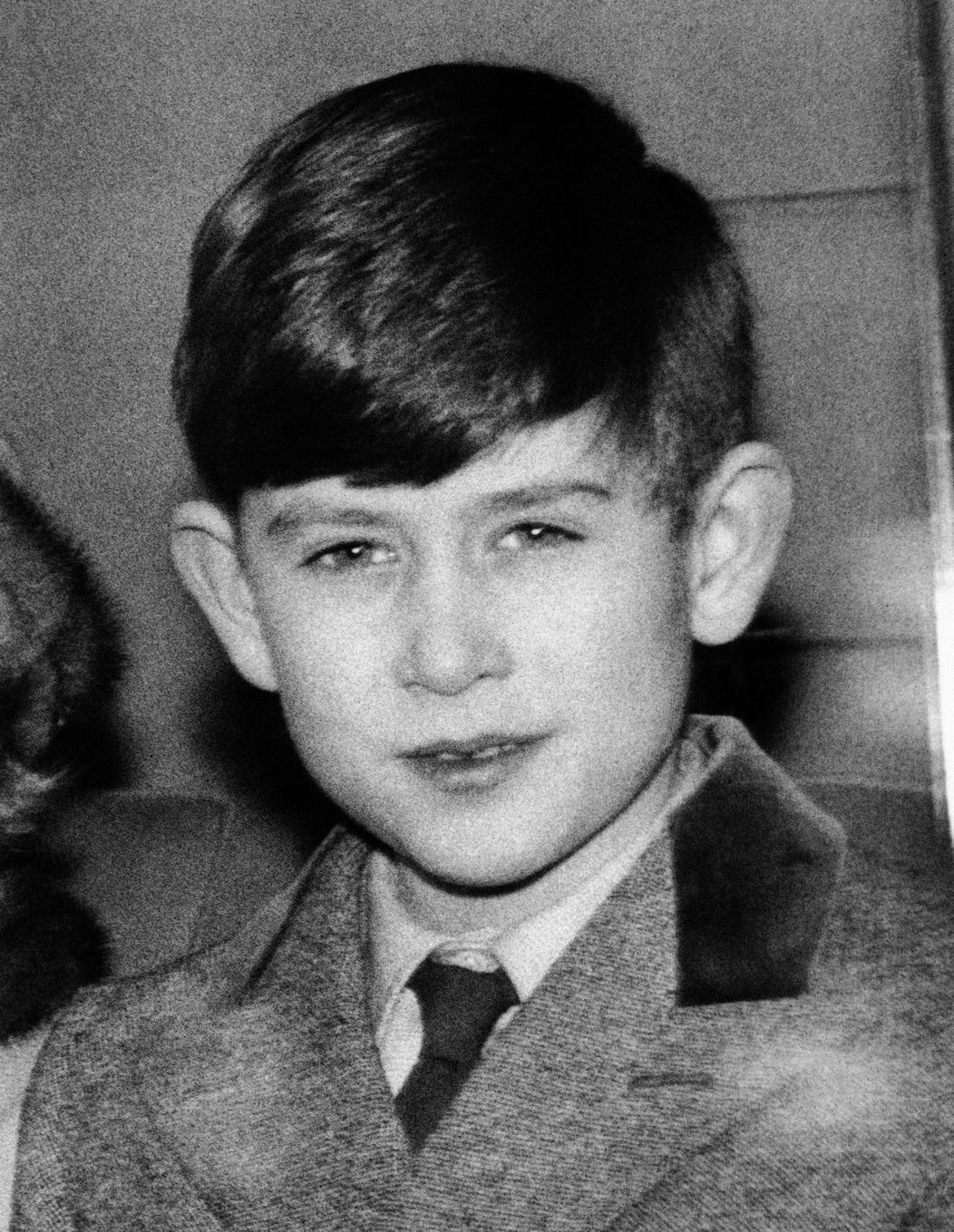 Princ Charles opúšťa stanicu King's Cross v Londýne (24. január 1957)