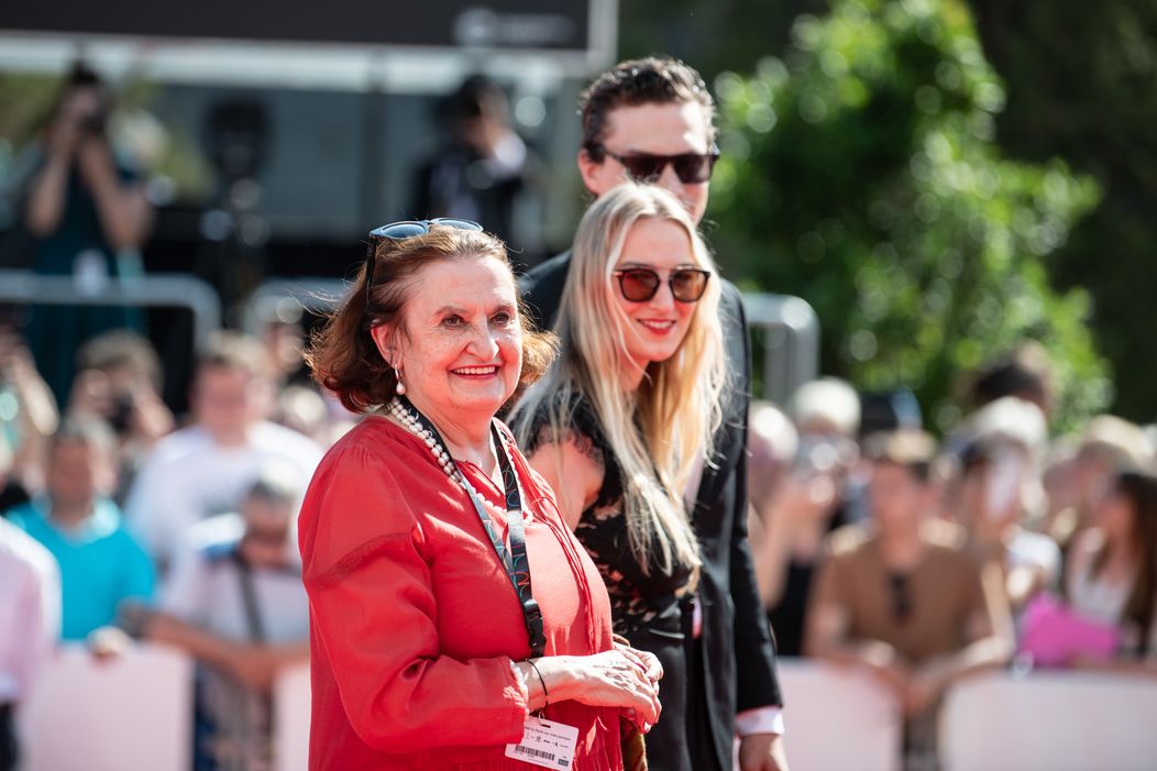 Herečka Eva Holubová