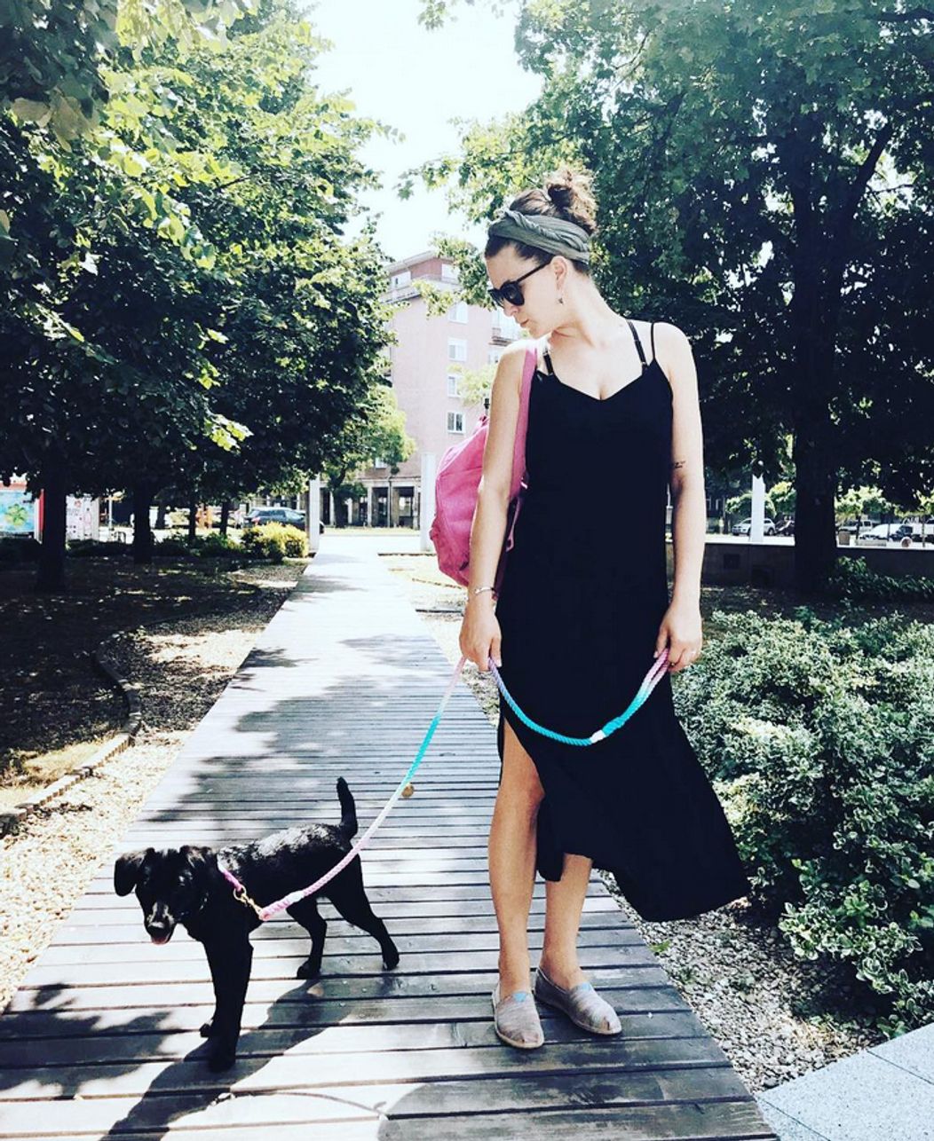 Kristina Farkašová si Sponku adoptovala z útulku