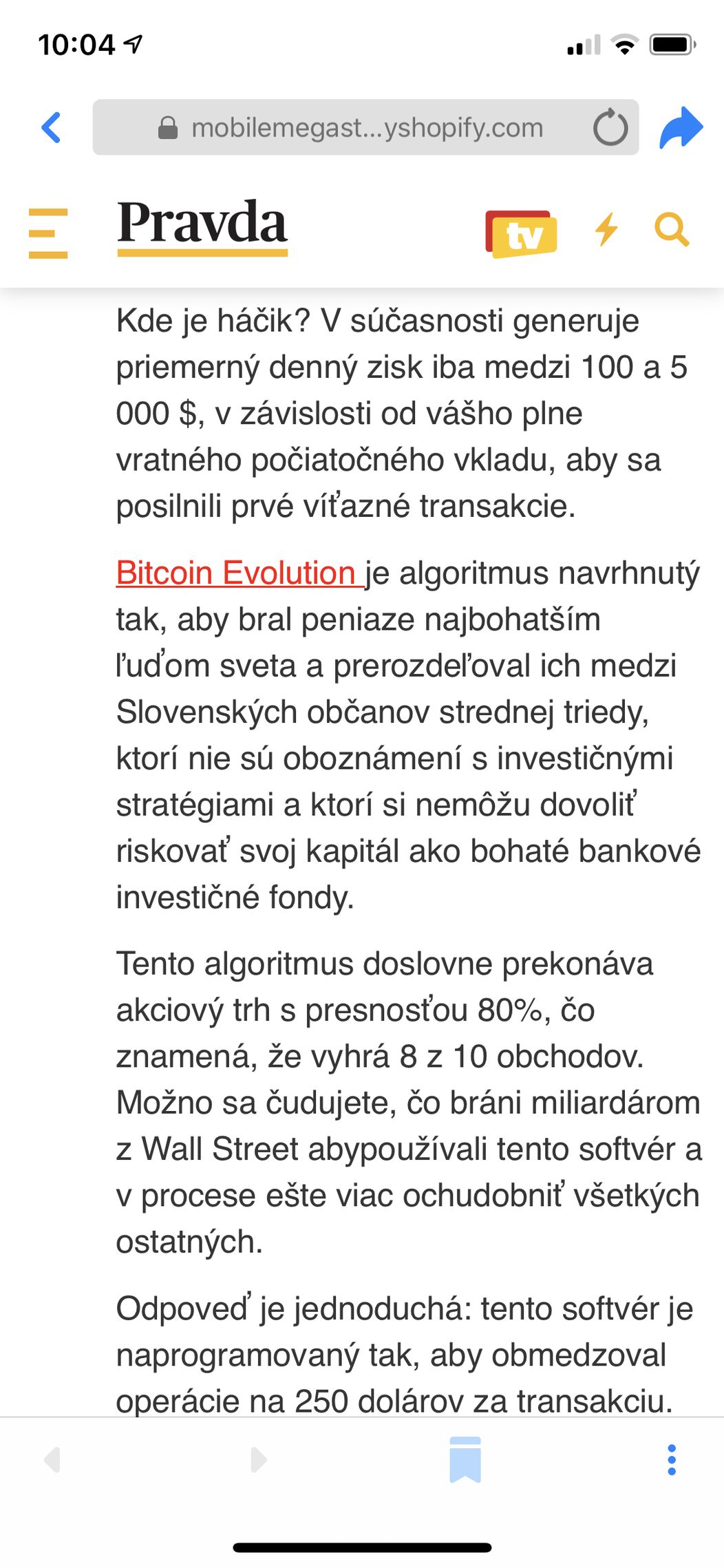 Nepravdivý článok