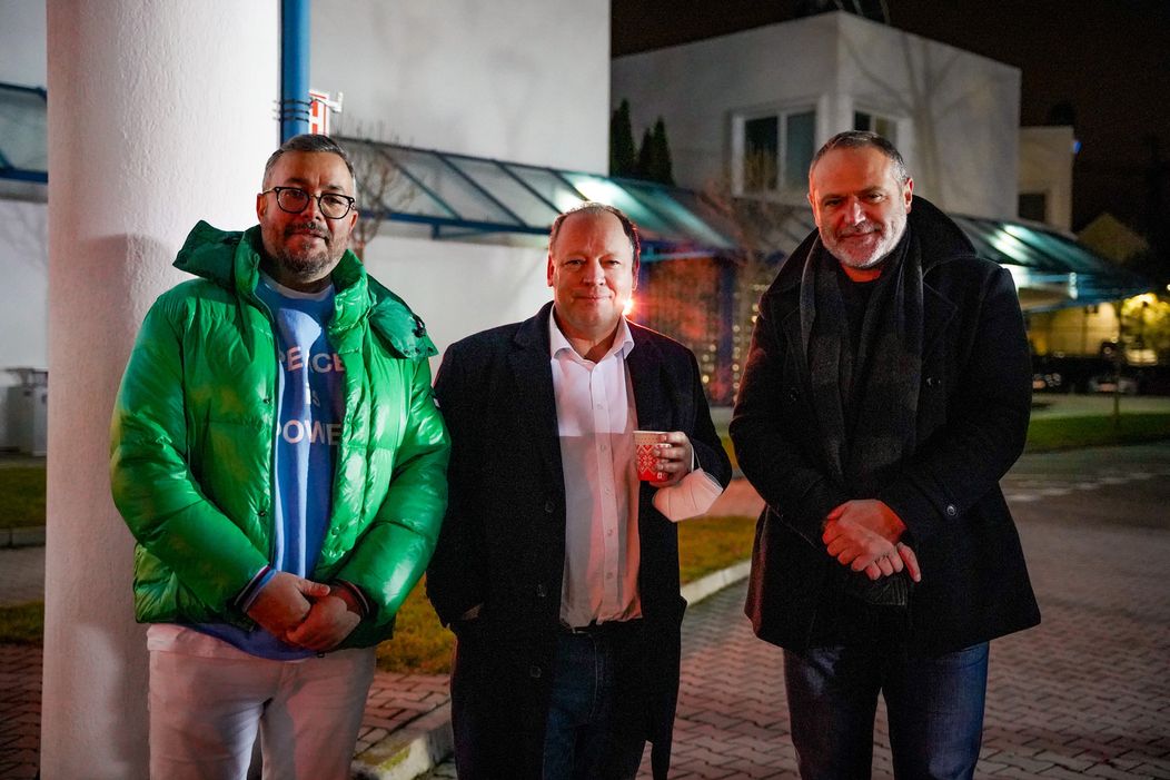 Deň s Nadáciou Markíza - Michal Borec, Matthias Settele a Henrich Krejča