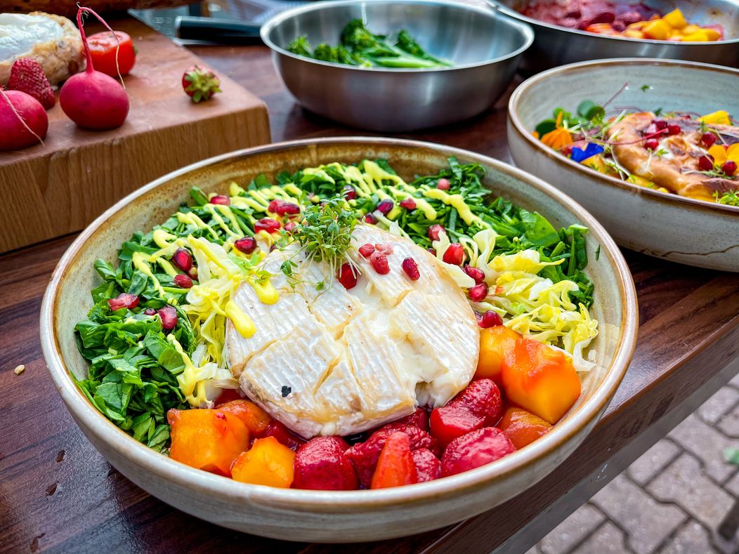 Chutné dobroty s grilovanými syrmi