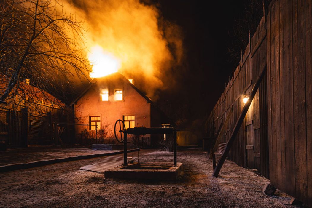 Fotografie zo záverečnej epizódy minisérie Studňa