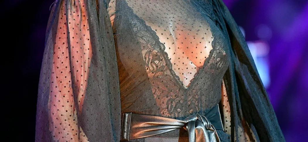 Dara Rolins v sexy kostýme. 