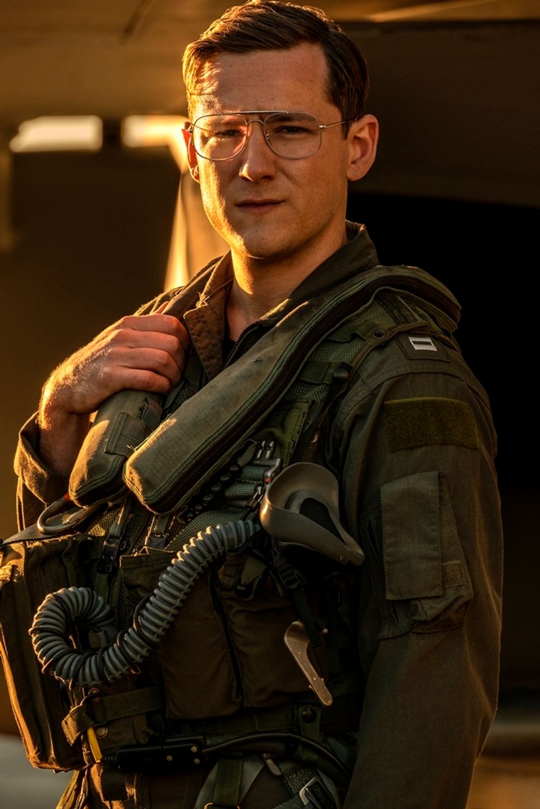 Lewis Pullman vo filme Top Gun: Maverick