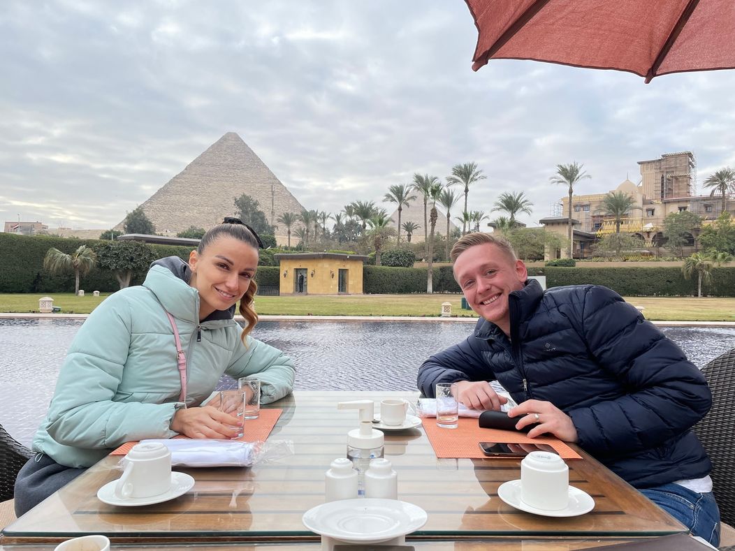 Jana a Martin v Egypte