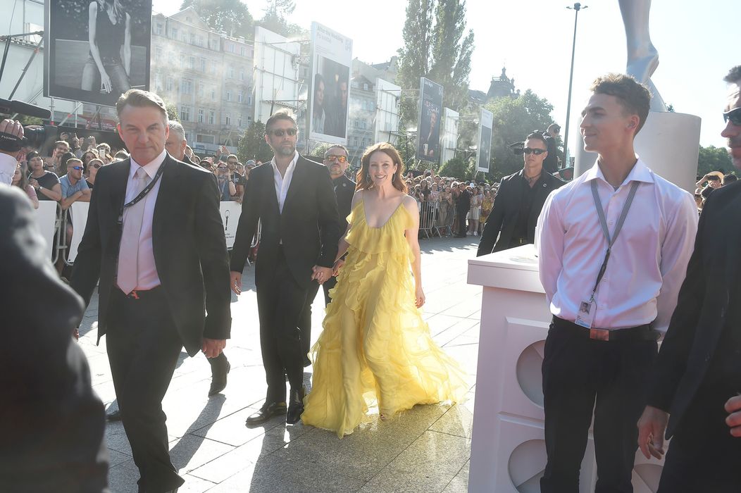 Julianne Moore na Medzinárodnom filmovom festivale v Karlových Varoch