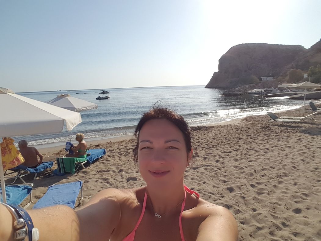 Zuzana Konečná na dovolenke
