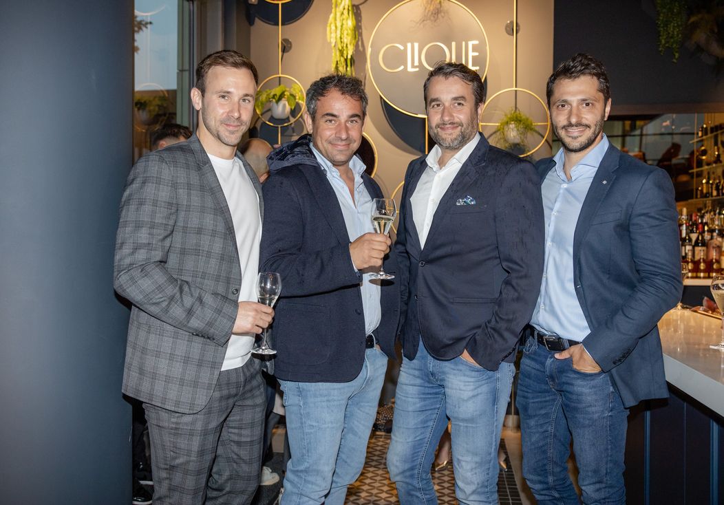 Na párty nemohli chýbať ani seriáloví oteckovia