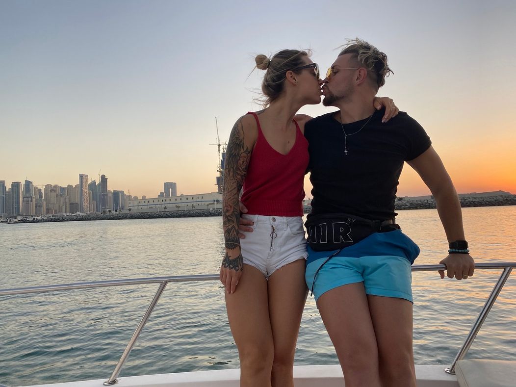 Veronika a Adam v Dubaji