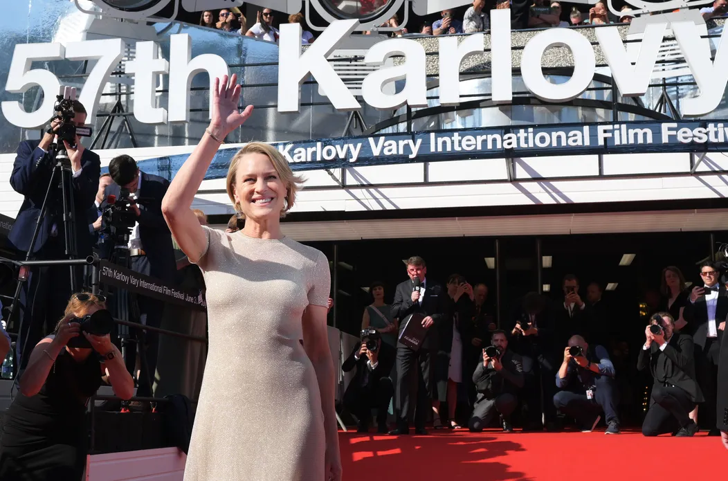 Herečka Robin Wright