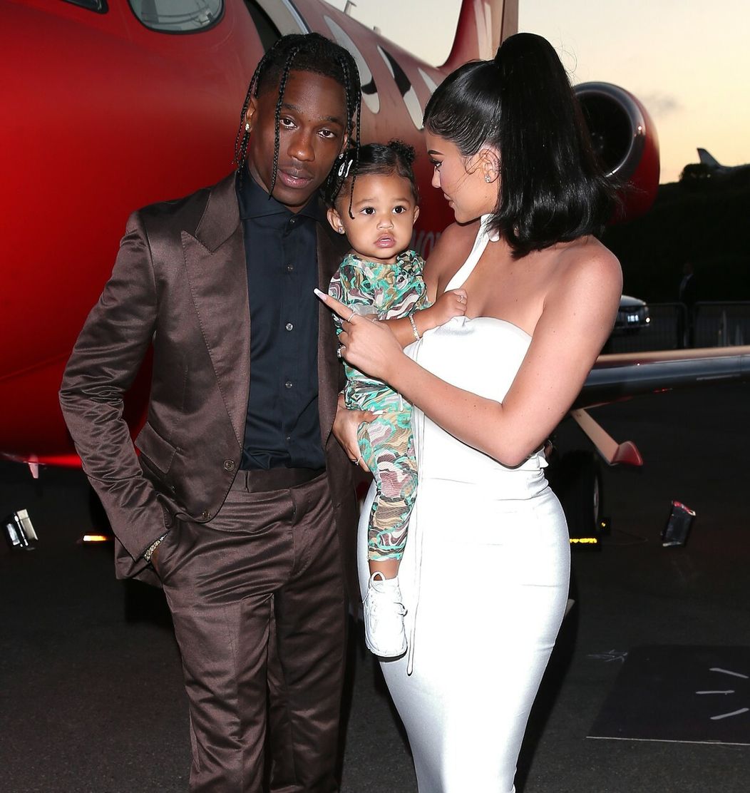Travis Scott a Kylie Jenner s dcérkou Stormi