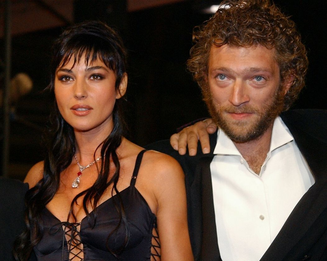 Monica Bellucci a Vincent Cassel, 2002