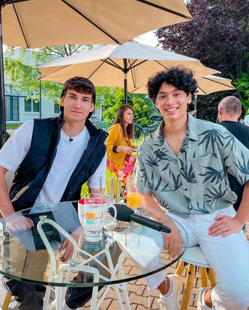 Mark Dann a Giovanni Ricci v Teleráne  