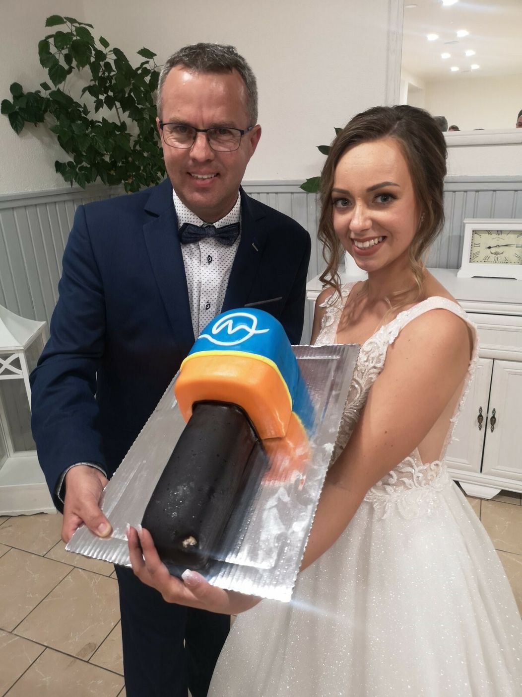 Veronika Kandráčová s kolegom Martinom Jedinákom