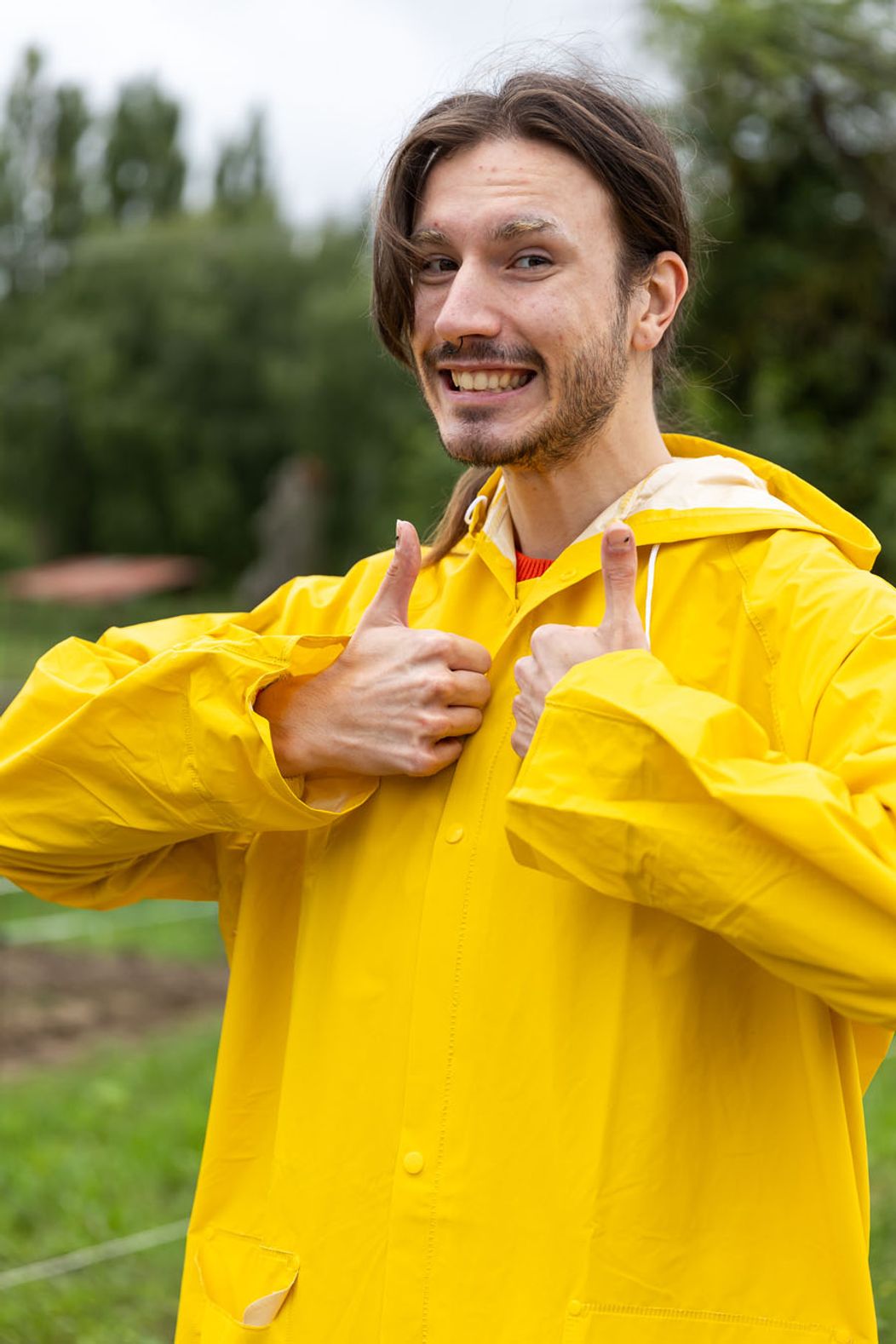 Daniel Kňažík počas nakrúcania Farmy 15