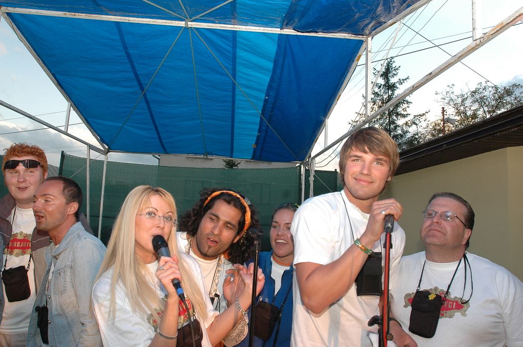 Natáčanie relácie Mojsejovci