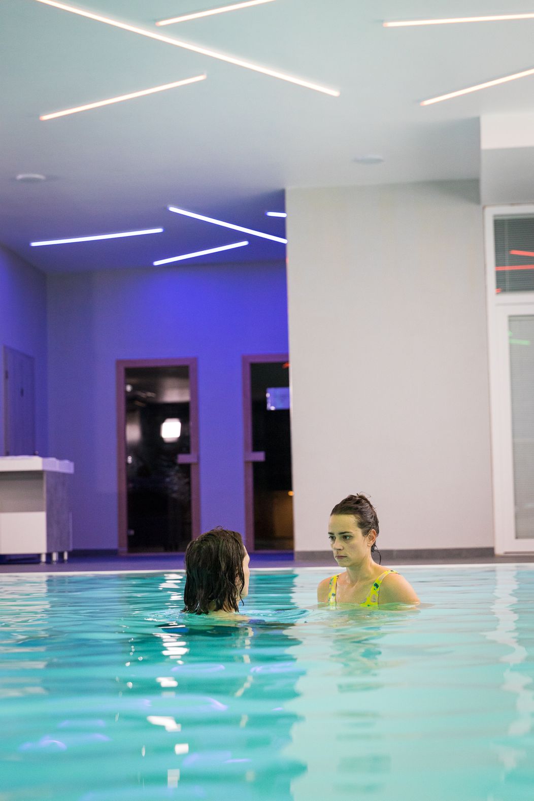 Gabika Marcinková na tréningu