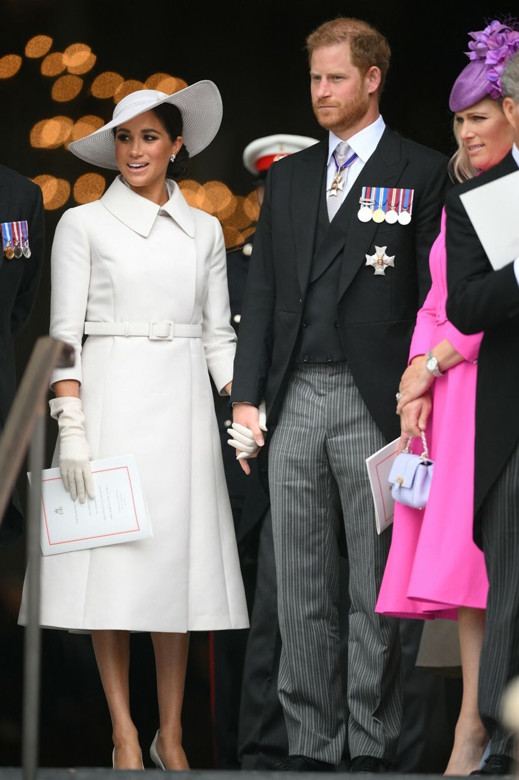 Meghan Markle a princ Harry na oslavách platinového jubilea kráľovnej