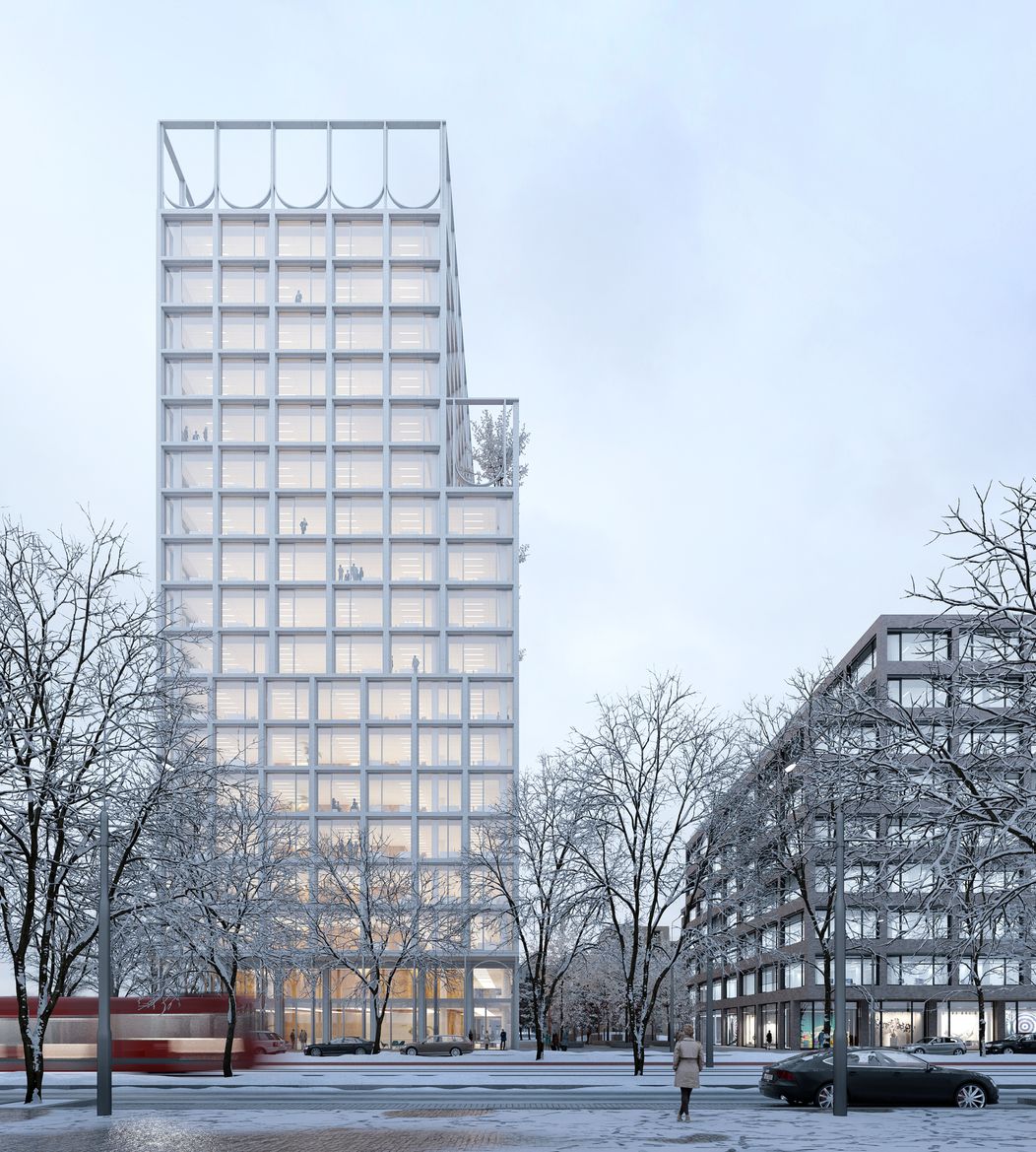 1.miesto - Detail víťazného návrhu - Sadovsky & Architects.