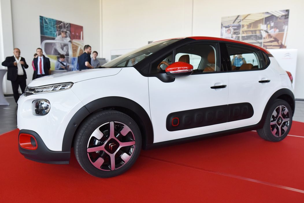 Na snímke nový model automobilu Citroën C3