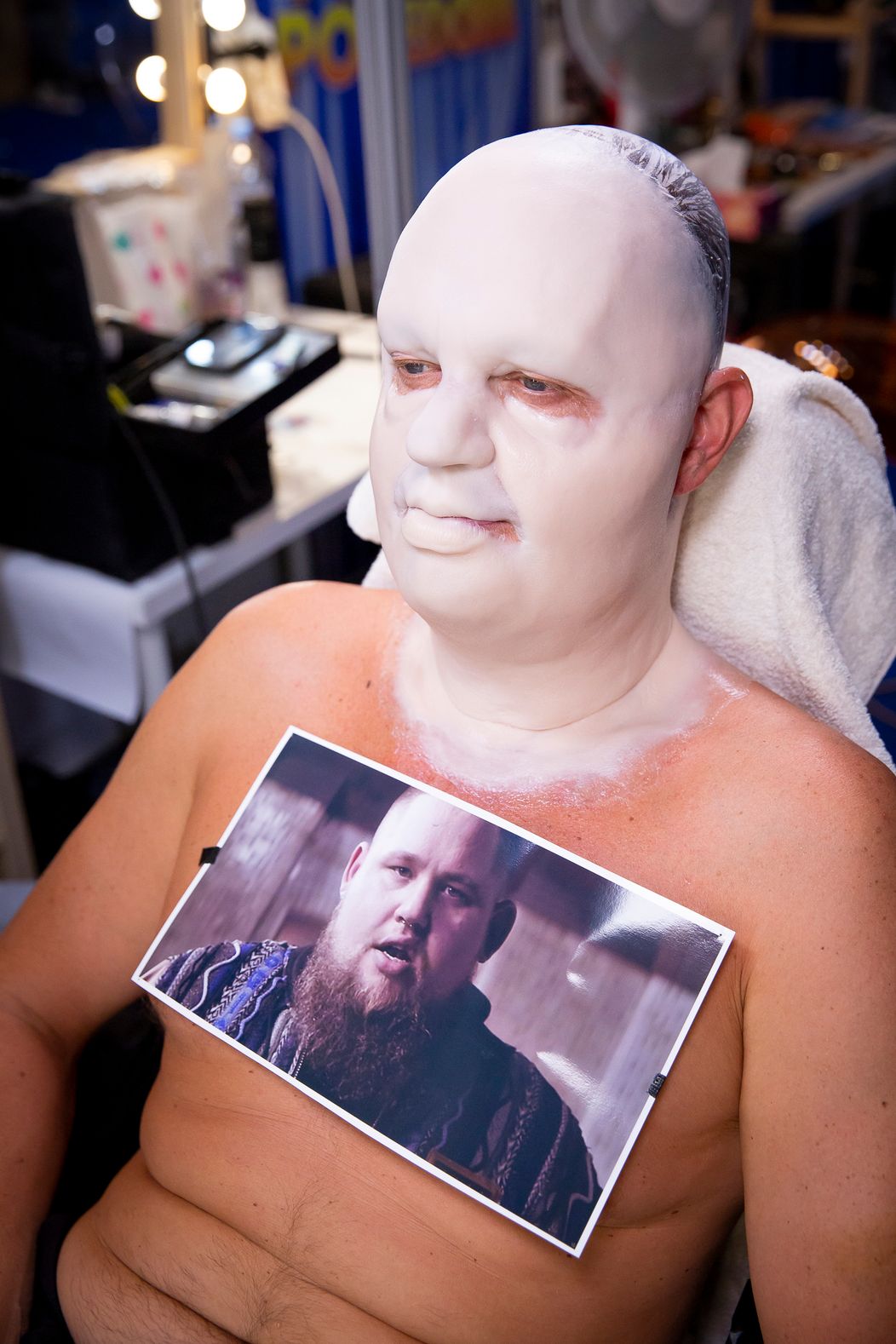 Maska je takmer hotová...