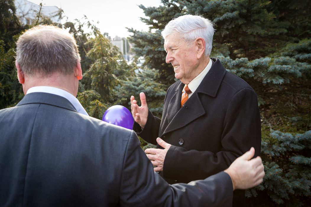 RNDr. Jozef Iľko oslávil 84. narodeniny v priamom prenose