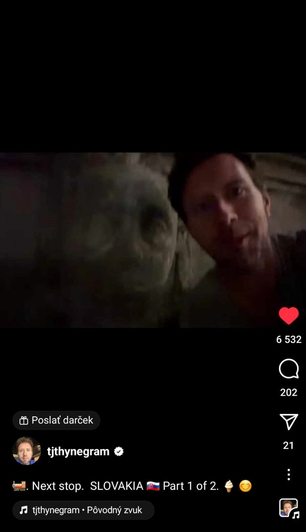 TJ Thyne na Slovensku